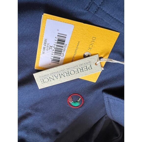 DUCKHEAD NEW WITH TAGS NAVY BLUE POLO SHIRT MSRP $90 - Picture 7 of 11